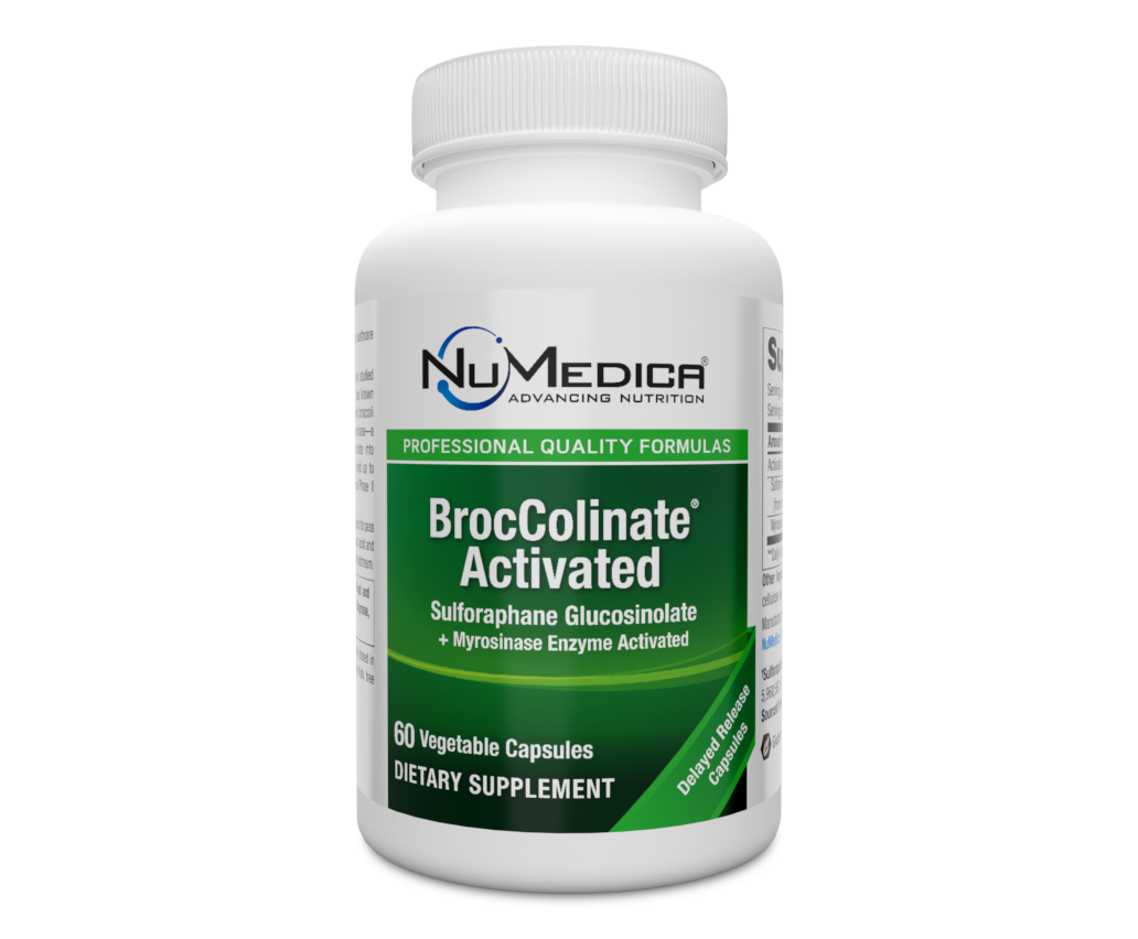 BrocColinate Activated (Twice the strengh of OncoPlex Myrosinase and enteric coated for better absorption)