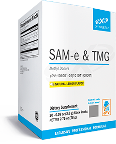 SAM-e & TMG, Methylation support