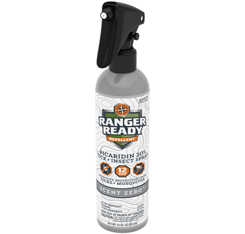 Ranger Ready tick spray, 8 oz. bottle