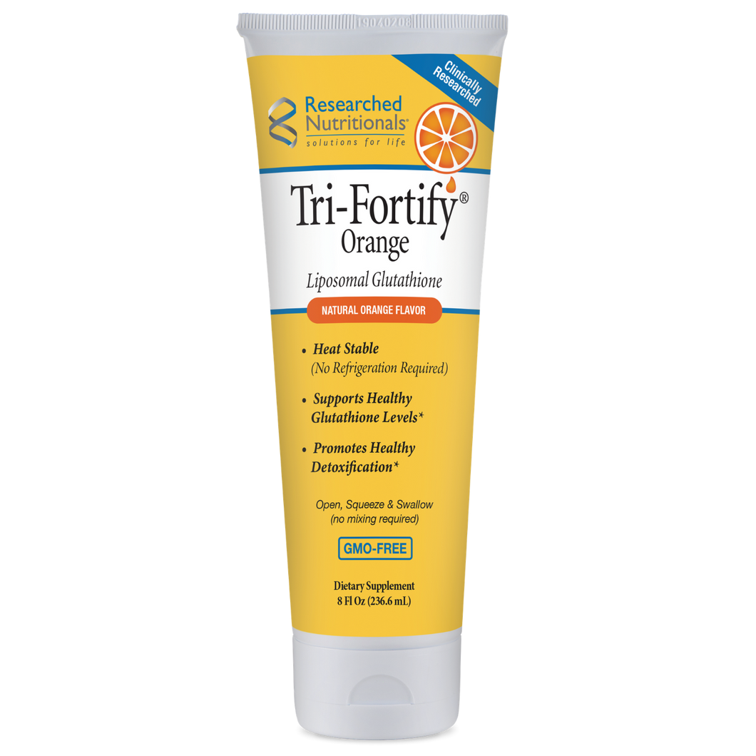 Tri-Fortify Liposomal Glutathione – Orange Tube