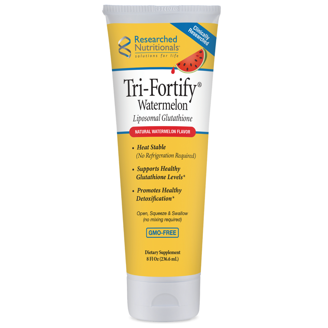 Tri-Fortify Liposomal Glutathione – Watermelon Tube